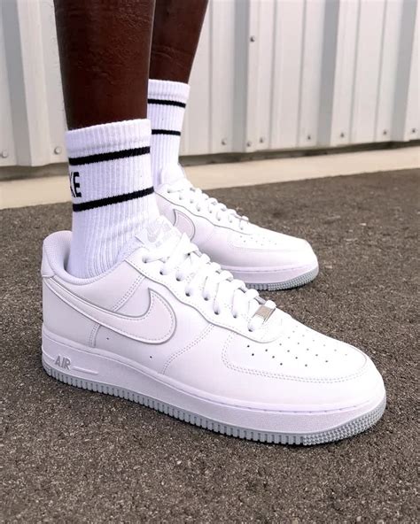 nike sneakers air force 1 '07|air force 1'07 white black.